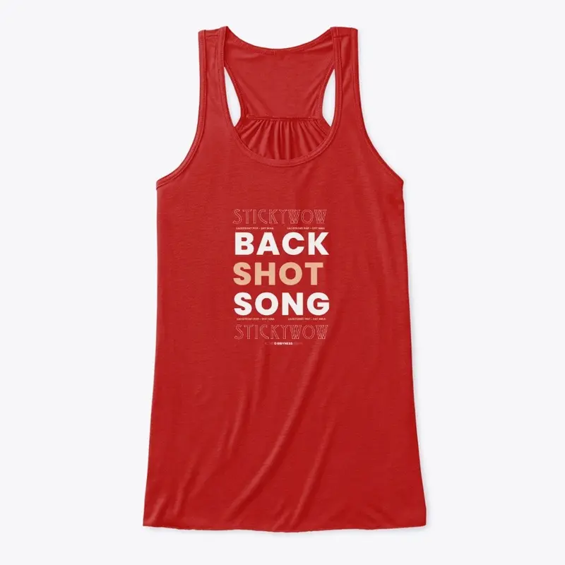 BACKSHOT SONG MERCH