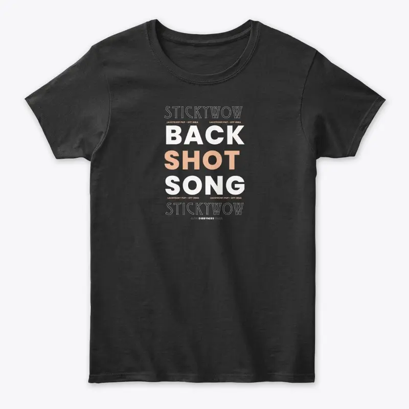 BACKSHOT SONG MERCH